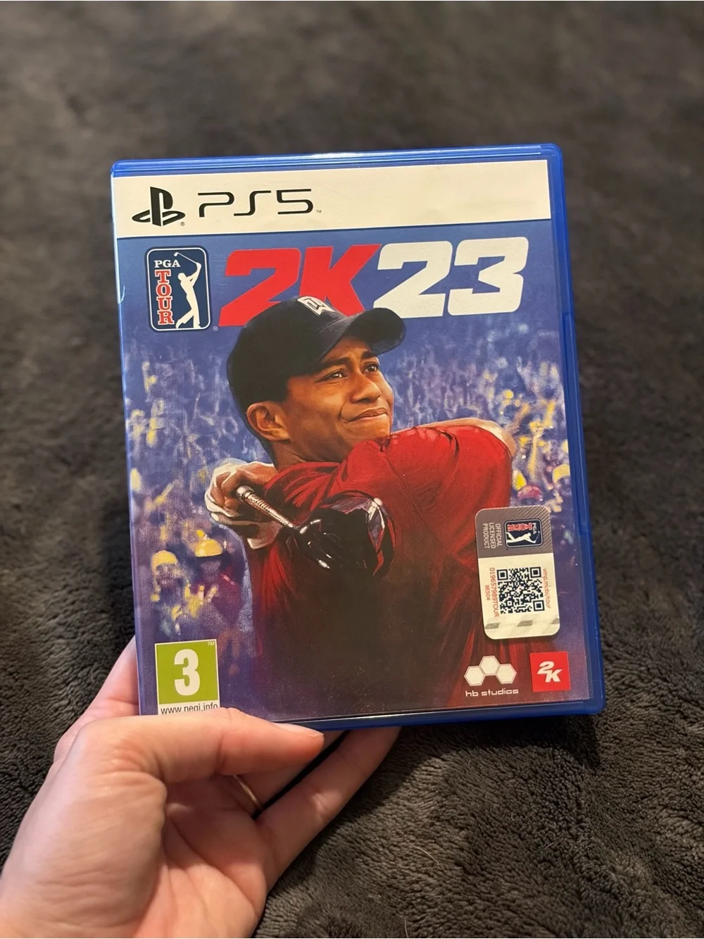 PS5 2K23 PGA Tour Video Game - Red Cover